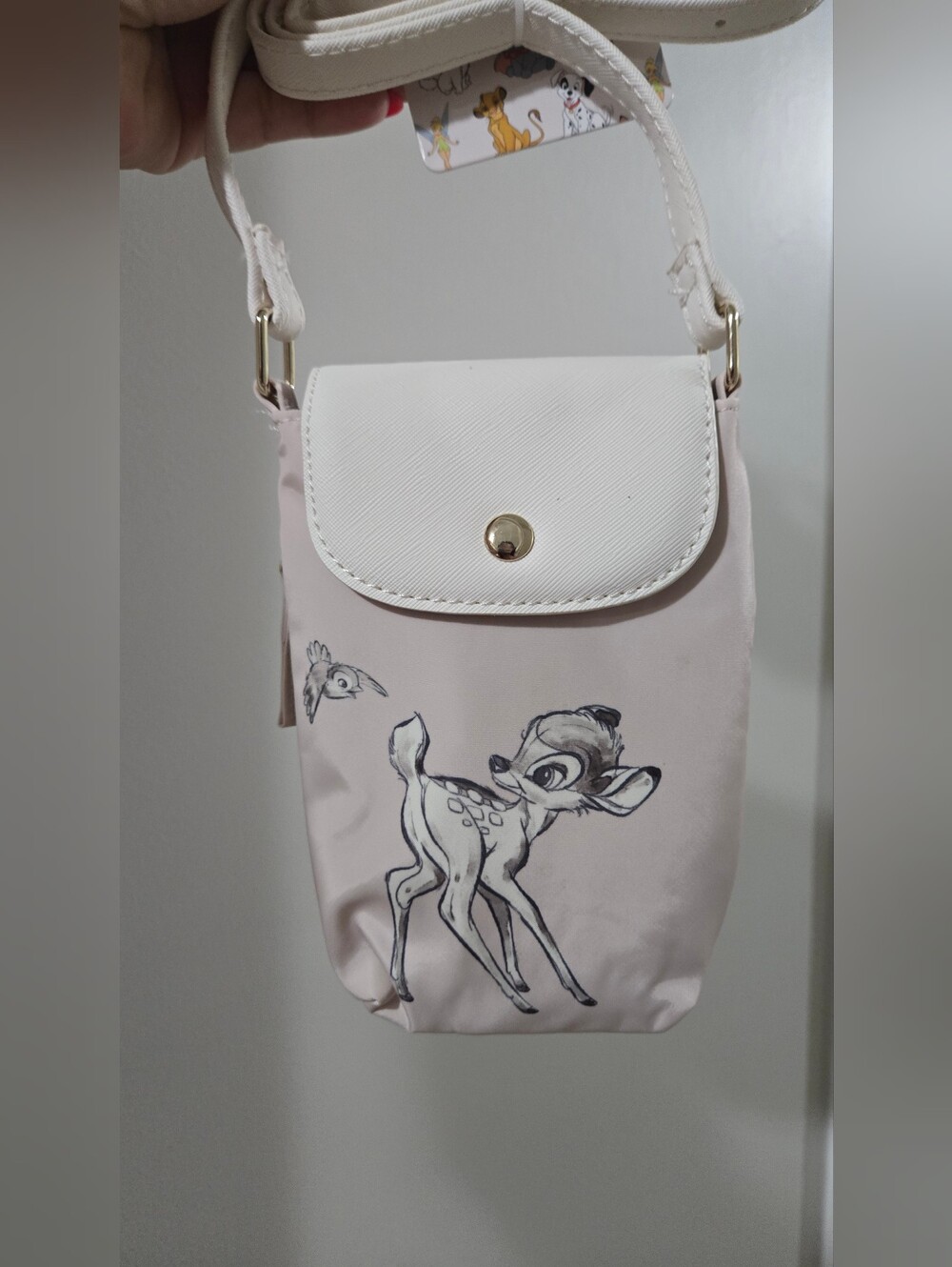 Disney Bambi Small Crossbody Phone Bag with Cream Flap, Primark - Picture 5 of 6